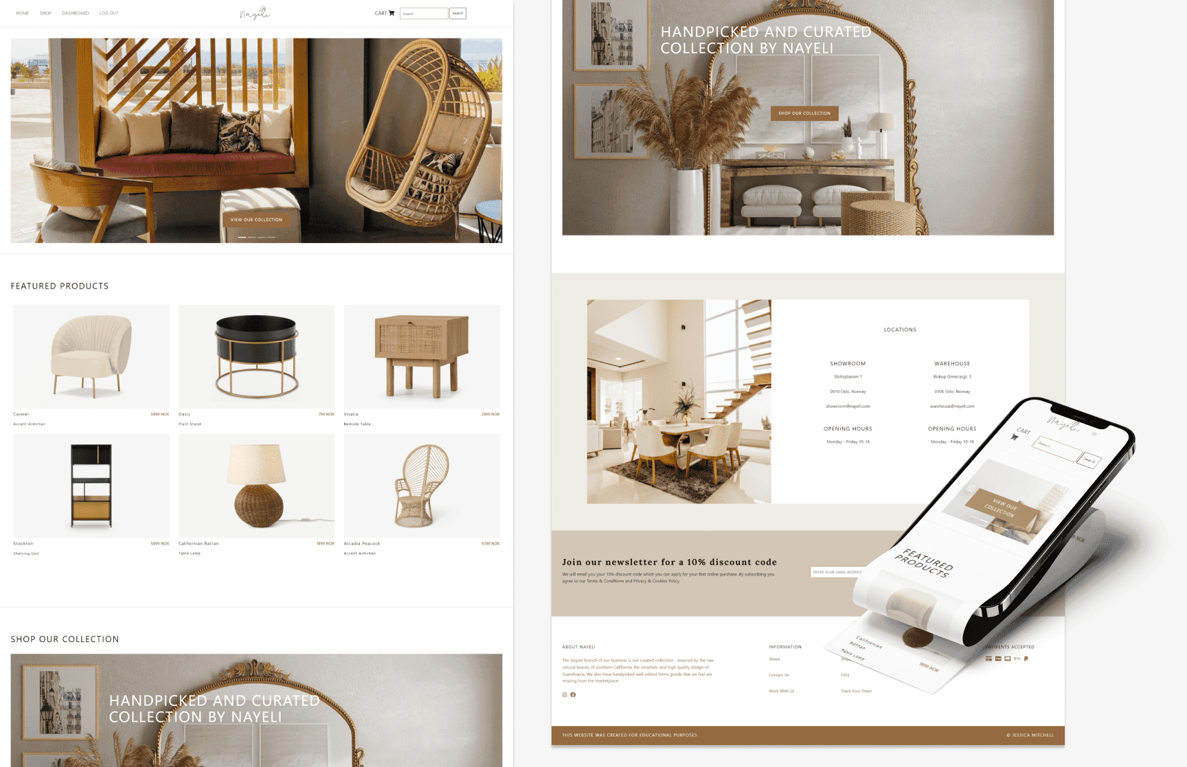 E-commerce Interior Shop